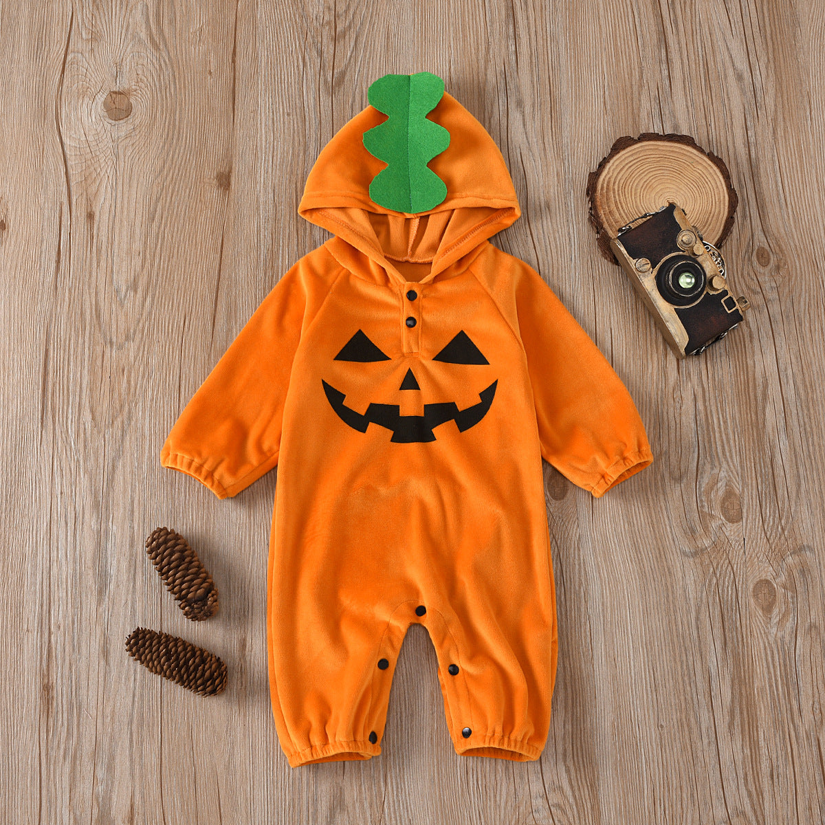 Infants, Boys And Girls Clothing Halloween Pumpkin Jumpsuit GL2046# Factory Direct Sales