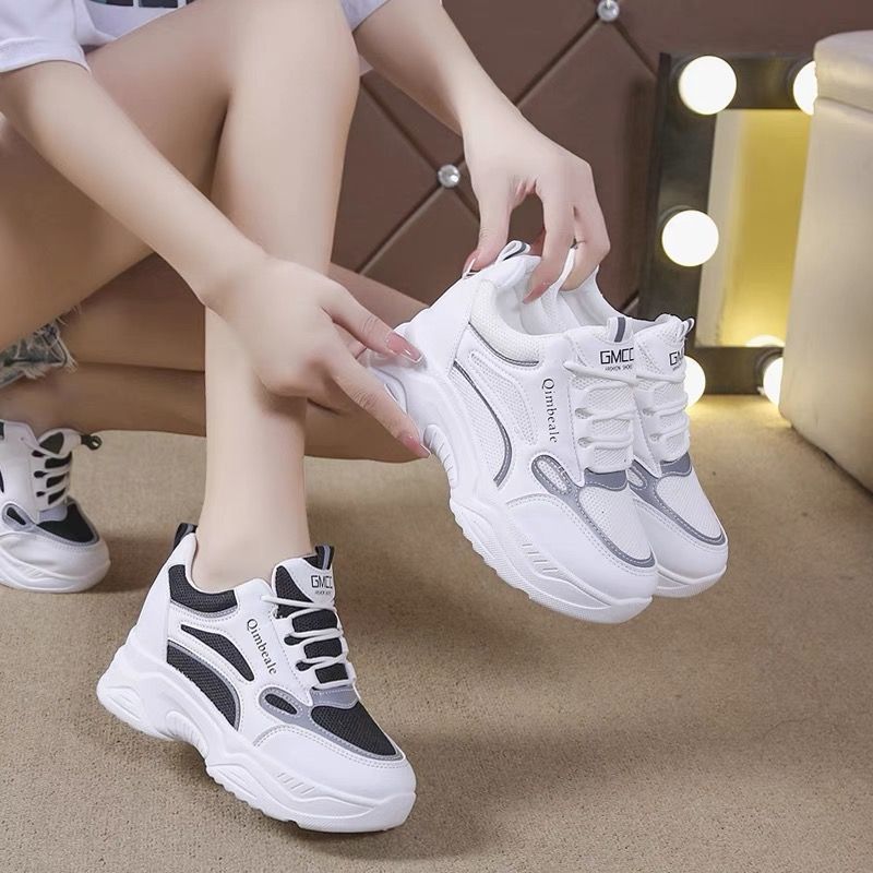 Fashion 2025 Spring And Autumn New All-match Women&#039;s Shoes Casual Sports Torre Shoes Casual Shoes Square Head