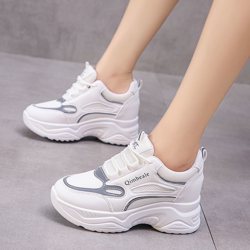 Fashion 2025 Spring And Autumn New All-match Women&#039;s Shoes Casual Sports Torre Shoes Casual Shoes Square Head